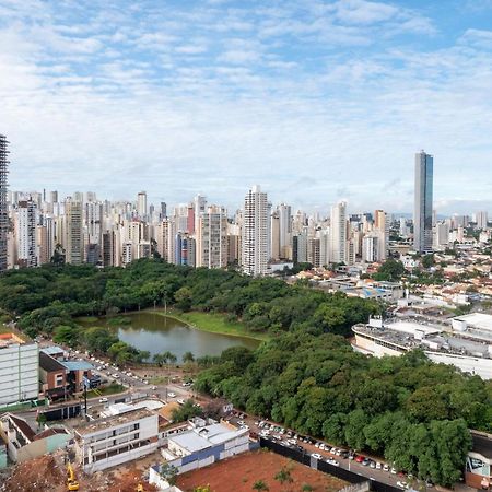 Flat No Ed Walk Bueno - Setor Bueno - Ao Lado Do Goiania Shopping - Wb2405- Andar Alto Goiânia Exterior photo