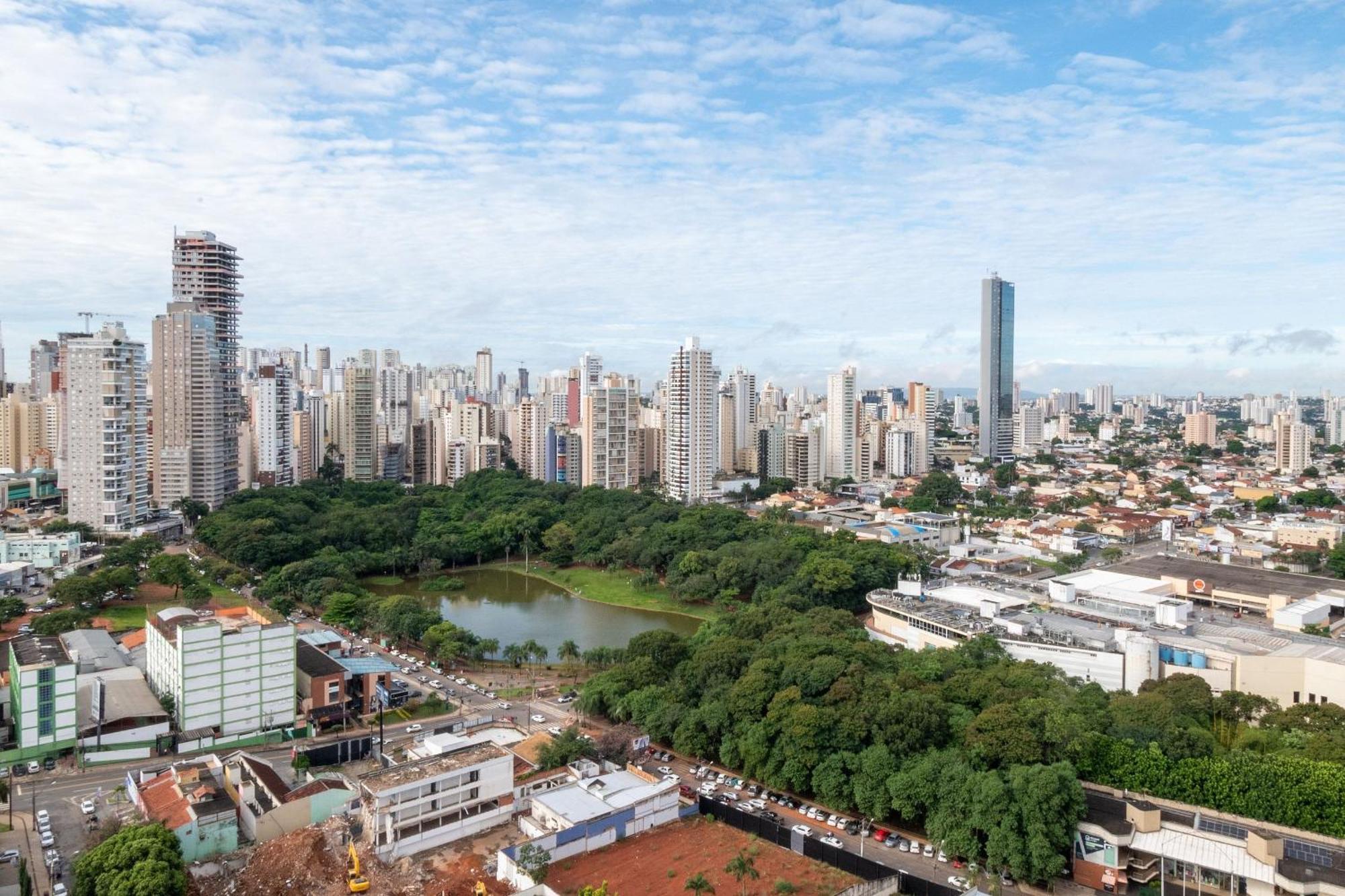 Flat No Ed Walk Bueno - Setor Bueno - Ao Lado Do Goiania Shopping - Wb2405- Andar Alto Goiânia Exterior photo
