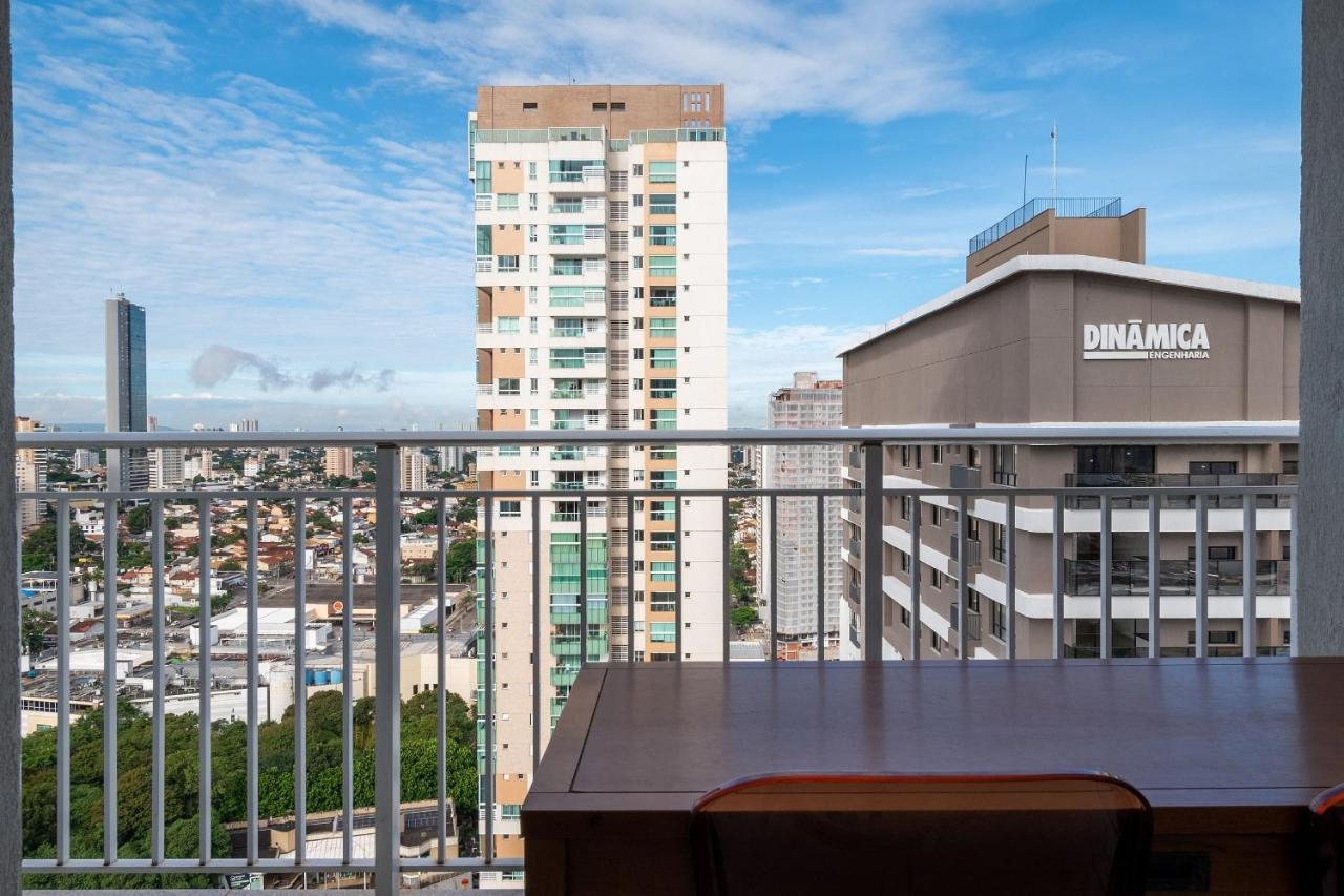 Flat No Ed Walk Bueno - Setor Bueno - Ao Lado Do Goiania Shopping - Wb2405- Andar Alto Goiânia Exterior photo